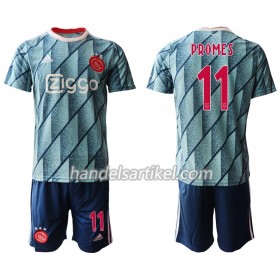 Ajax Amsterdam Quincy Promes 11 Kinder Auswärts Trikotsatz 2020/21 Kurzarm (+ Kurze Hosen)